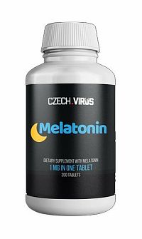Melatonin - Czech Virus 200 tbl.