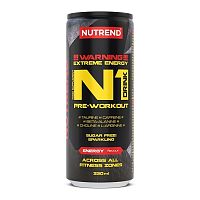 N1 Pre-Workout Drink - Nutrend 330 ml. Energy