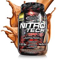 Nitro Tech Ripped - Muscletech 1810 g Chocolate Fudge Brownie