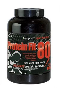 Protein Fit 80 - Kompava 500 g Vanilka