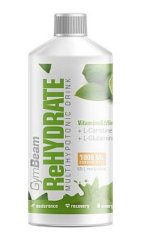 ReHydrate - GymBeam 1000 ml. Tropical