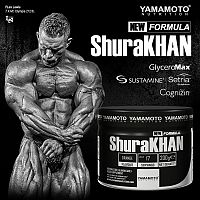 ShuraKHAN (výnimočná predtréningová formula) - Yamamoto 200 g Orange