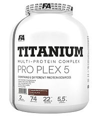 Titanium Pro Plex 5 od Fitness Authority  2000 g Chocolate