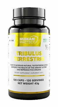 Tribulus Terrestris 98 % - Human Protect 120 kaps.