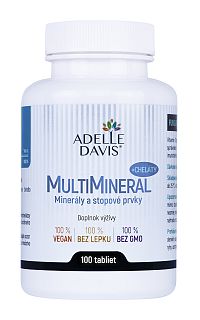 Adelle Davis - MultiMineral + Cheláty, 100 tabliet