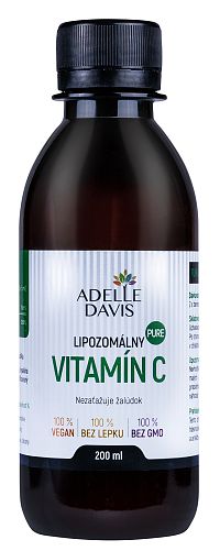 Adelle Davis tekutý lipozomálny vitamín C bez konzervantov, 200ml