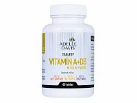 Adelle Davis - Vitamín A+D3 (10.000+400 IU), 60 tabliet