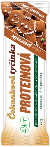 4Slim Čakanková tyčinka proteínová perník 35 g
