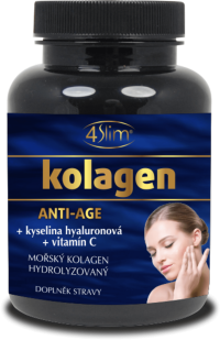 4Slim Kolagén, vitamín C a kyselina hyalurónová 90 tabliet