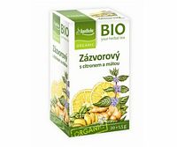Apotheke BIO Zázvorový s citrónom a mätou 20 x 1,5 g