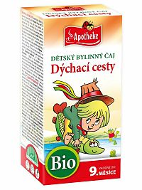 Apotheke Bylinkár Detský čaj dýchacie cesty BIO 20 sáčkov