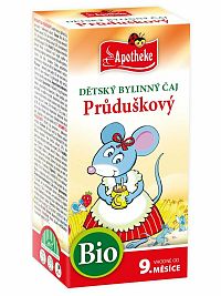 Apotheke Čaj detský prieduškový BIO 20 sáčkov