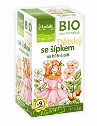 Apotheke Detský ovocný čaj s šípkou BIO 20 vrecúšok