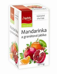 Apotheke Mandarínka a granátové jablko 20 vrecúšok