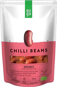 Auga Fazuľa červené v chilli omáčke BIO 400 g