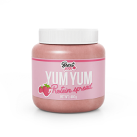 BeastPink Yum Yum jahodová proteínová nátierka 400 g