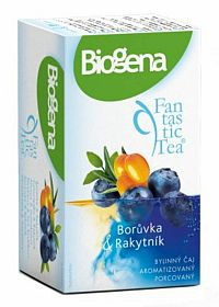 Biogena Fantastic Tea Čučoriedka & Rakytník 20 x 2,5 g