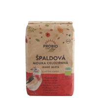 Bioharmonie Špaldová múka celozrnná jemne mletá BIO 1000g