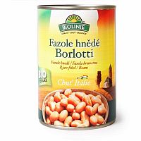 Biolinie Fazuľa hnedé Borlotti sterilizované 400 g
