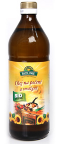 Biolinie Olej na pečenie a vyprážanie BIO 750 ml