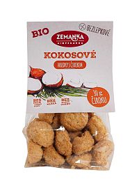 Biopekáreň Zemanka Bezlepkové čirokové BIO sušienky kokosové 100 g