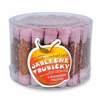 Bioprodukt JT Trubičky jablčné s jahodovým jogurtom dóza 540 g