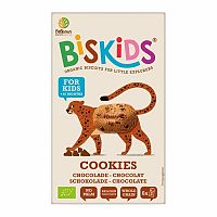 BISkids Detské celozrnné sušienky s belgickou čokoládou BIO 120 g