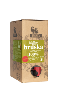 Bohemsca Mušt jablko a hruška 50/50% BIB 3000 ml