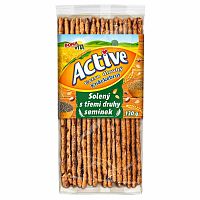 Bonavita Extra dlhý knäckebrot solený s tromi druhmi semienok 130 g