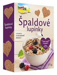 Bonavita Fit cereálie špaldové lupienky 375 g krabička