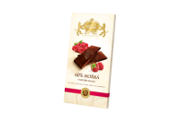 Carla Horká čokoláda 60% s kúskami malín 80 g