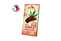 Carla Horká čokoláda 70% s konopnými semienkami 80 g