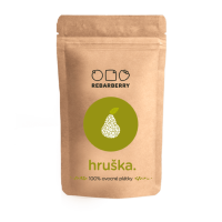 Chytré ovocie 100% ovocné plátky REBARBERRY - hruška 50 g