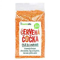 Country Life Šošovica červená polená BIO 500 g