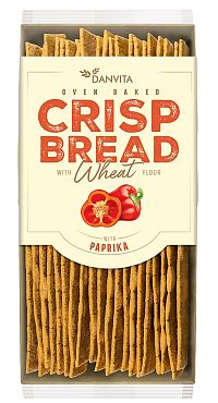 Danvita Krehké pšeničné plátky s paprikovou príchuťou 130 g