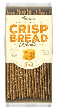Danvita Krehké pšeničné plátky so syrom 130 g