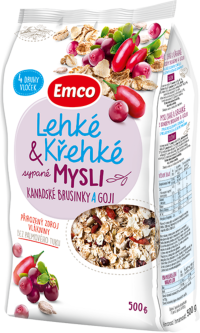 Emco Mysli Ľahké a krehké - kanadské brusnice a goji 500 g