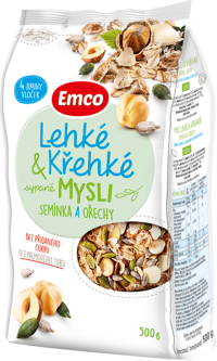 Emco Mysli Ľahké a krehké - semienka a orechy 500 g