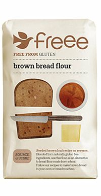 Freee Doves Farm Chlebová zmes tmavá bez lepku 1000 g