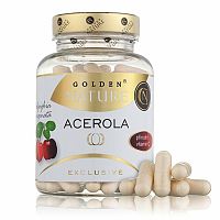 Golden Nature Exclusive Acerola (prírodný vitamín C) 100 tabliet