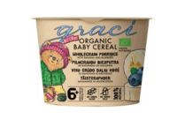 Graci Baby Ovsená kaša banán a čučoriedka 6+ BIO 20 g