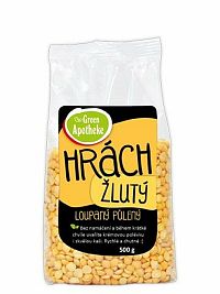 Green Apotheke Hrach žltý lúpaný polený 500 g