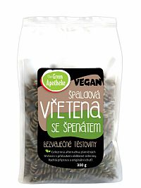 Green Apotheke Vretená špaldové celozrnné so špenátom 300 g