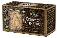 Grešík - Čierny čaj s limetkou 20 nálevových sáčkov