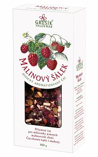 Grešík Malinová šálka sypaný ovocný čaj 100 g