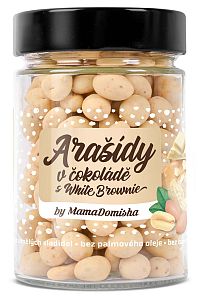 GRIZLY Arašidy vo White Brownie by @mamadomisha 200 g