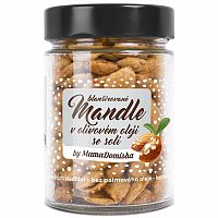 GRIZLY Blanšírované mandle v olivovom oleji so soľou by @mamadomisha 200 g