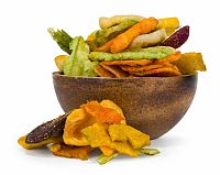 GRIZLY Chrumkavý sušený mix ovocia a zeleniny 150 g