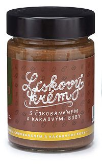 GRIZLY GOLD Lieskový krém s čokobanánom a kakaovými bôbmi 300 g