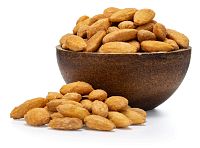 GRIZLY Mandle lúpané pražené solené červená paprika 250 g